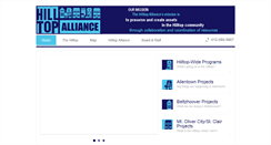 Desktop Screenshot of pghhilltopalliance.org